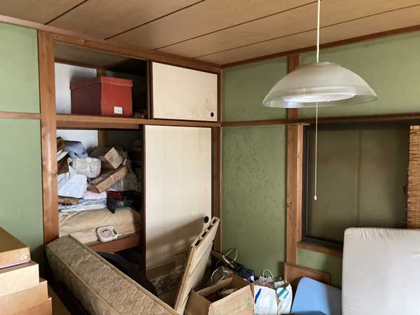 不用品回収押入れ・収納撮影方法